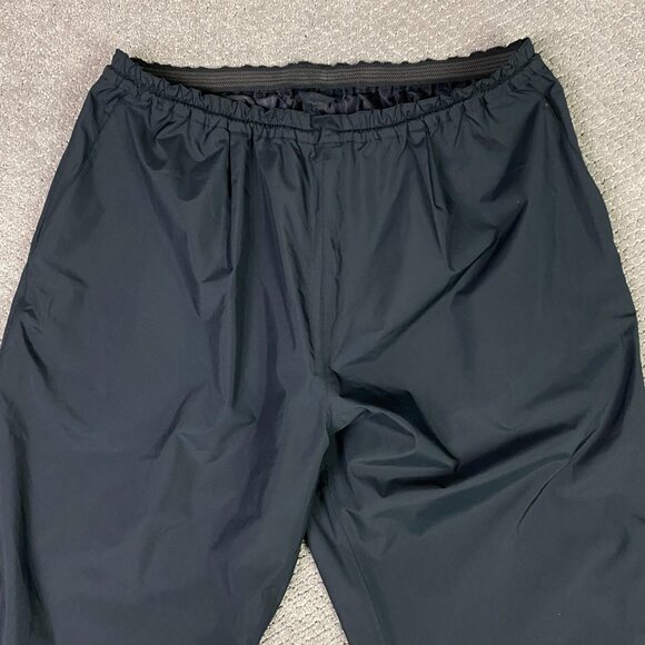 FootJoy DryJoys Rain Pants Men's XL Black Golf Ankle Zip Zipper Waterproof - Picture 4 of 16